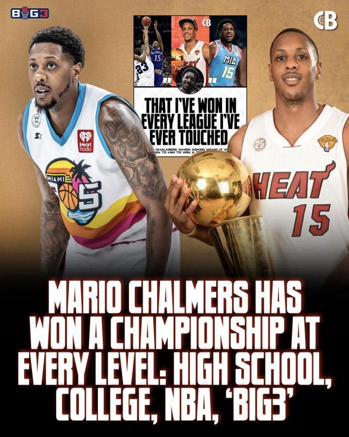 英雄联盟S赛2025-韦德谈查尔莫斯BIG3绝杀夺冠：他在高中、大学、NBA都拿了冠军