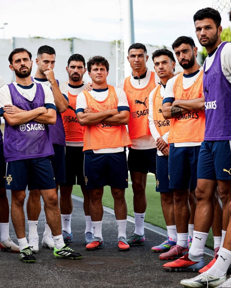 赛程分析-备战世预赛！C罗晒葡萄牙国家队训练照