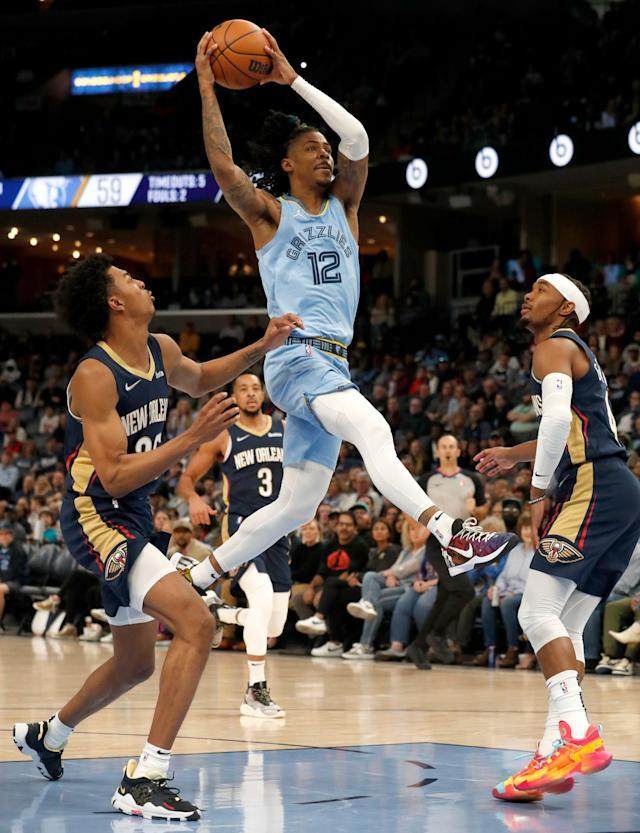 灰熊有了莫兰特更强悍，单节55分朝季后赛狂奔而去