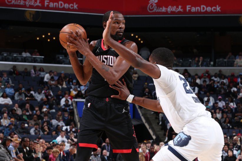 全球赛事-大逆转！火箭双杀灰熊，杜兰特轰33+8，阿门连创2大纪录 申京高效